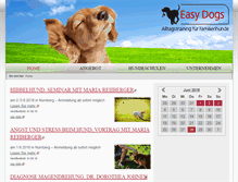Tablet Screenshot of easy-dogs.net